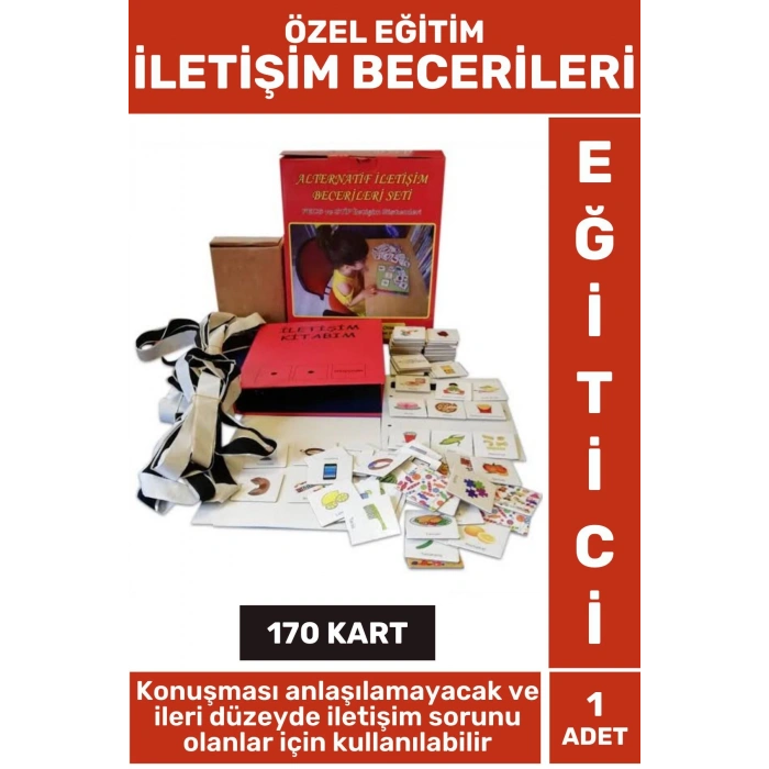 Özel Tüm Yaşlar Eğitici Özel Eğitim Konuşma İletişim Bozukluğu Geliştirici İLETİŞİM BECERİLERİ SETİ