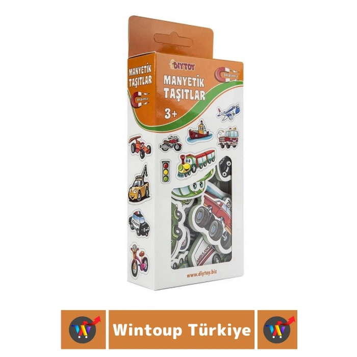 Premium Eğitici Görsel Algı El-Göz Koordinasyonu Taşıtların Öğrenimi 30 Parça MANYETİK TAŞITLAR