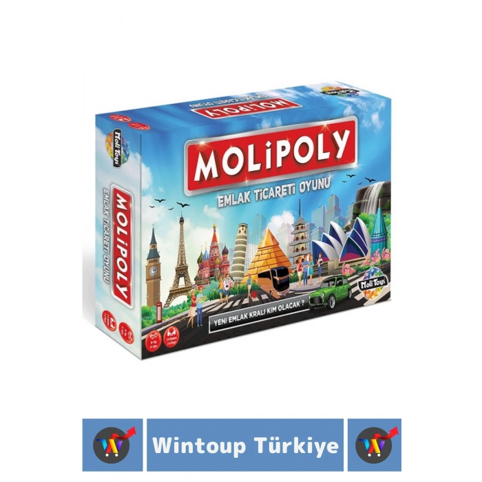 Eğlenceli Strateji Ticari Zeka Rekabet İş Birliği Geliştiren Aile Arkadaş Oyun EMLAK TİCARET OYUNU