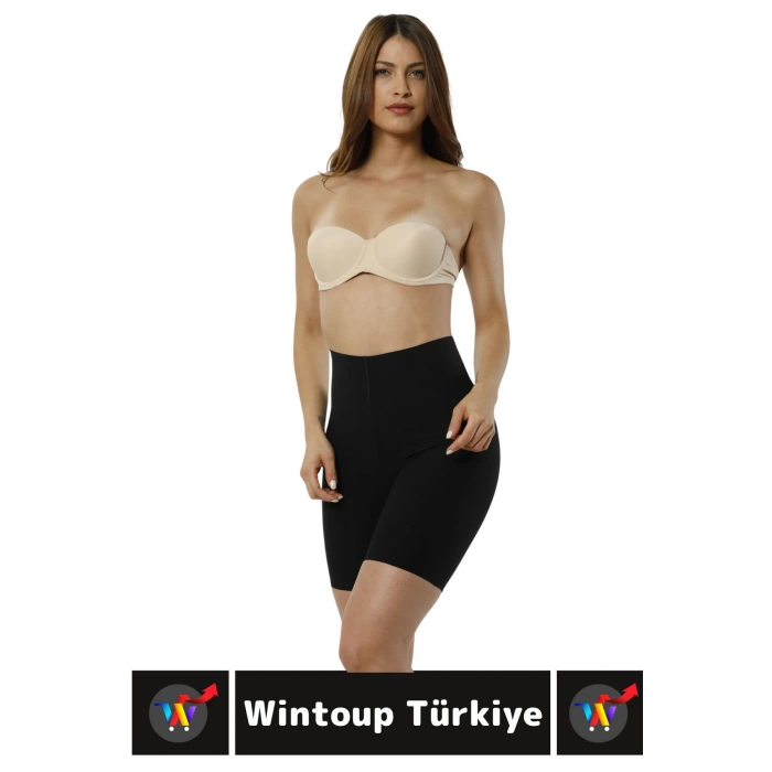 Özel Üretim İz İç Göstermez Kaymaz Sıkılaştırıcı Şekillendirici LAZER KESİM Paçalı Korse