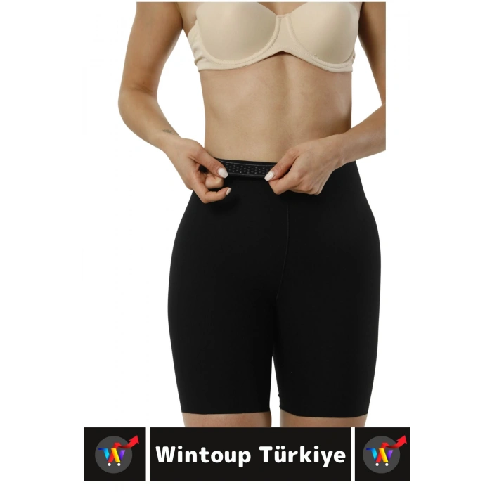 Özel Üretim İz İç Göstermez Kaymaz Sıkılaştırıcı Şekillendirici LAZER KESİM Paçalı Korse