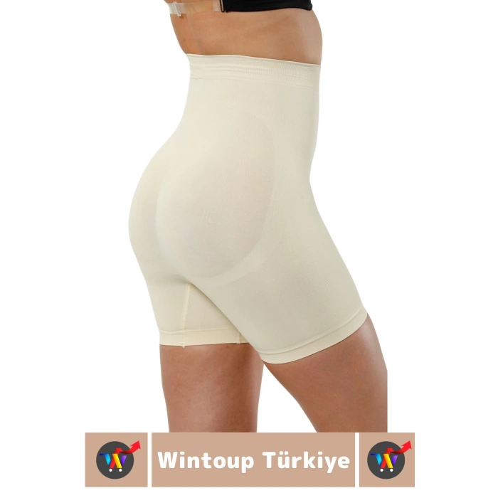 Özel Üretim İz İç Göstermez Kaymaz Sıkılaştırıcı Toparlayıcı Mini Şort Korse