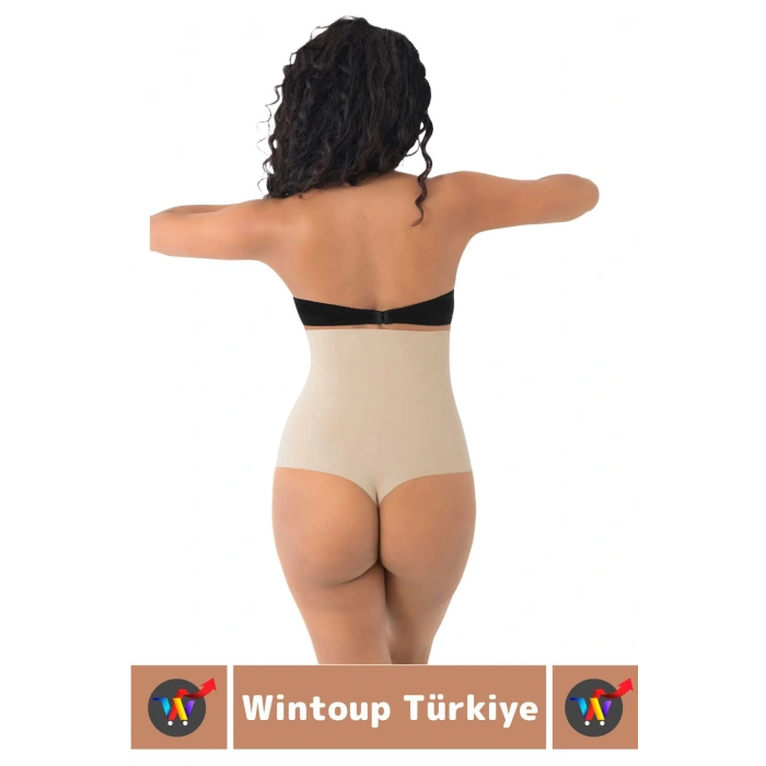 İz İç Göstermez Kaymaz Sıkılaştırıcı Toparlayıcı Şekillendirici LAZER KESİM Yüksek Bel String Korse