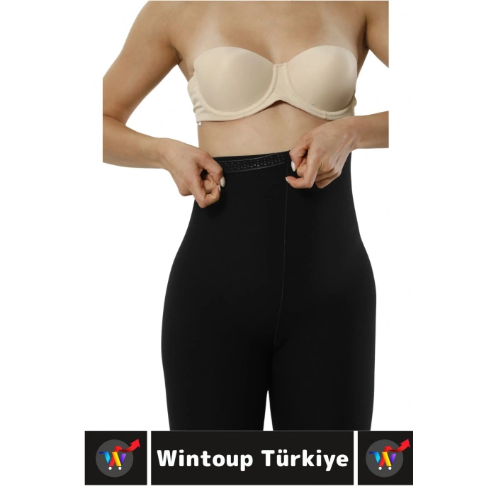 Özel Üretim İz İç Göstermez Kaymaz Sıkılaştırıcı Şekillendirici LAZER KESİM Yüksek Bel Paçalı Korse