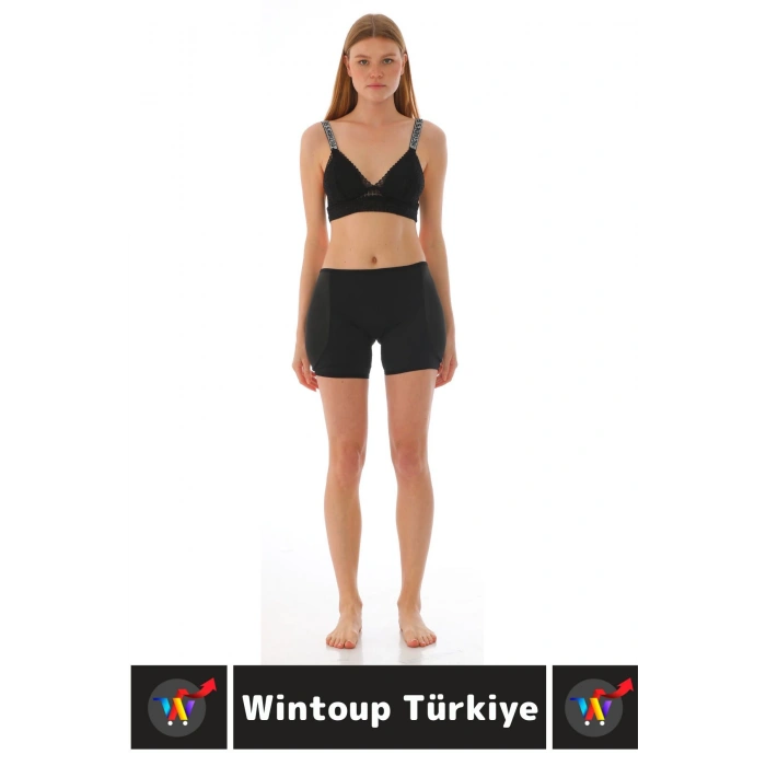 Özel Kaymaz İç Göstermez PUSH UP Popo Kaldırıcı Şekillendirici Yandan Destekli Dolgulu Şort Korse