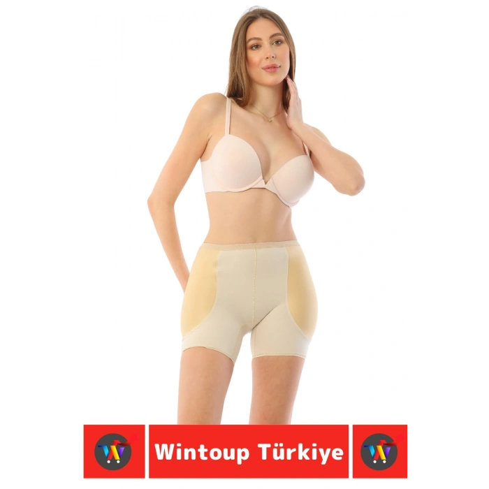 Özel Kaymaz İç Göstermez PUSH UP Popo Kaldırıcı Şekillendirici Yandan Destekli Dolgulu Şort Korse