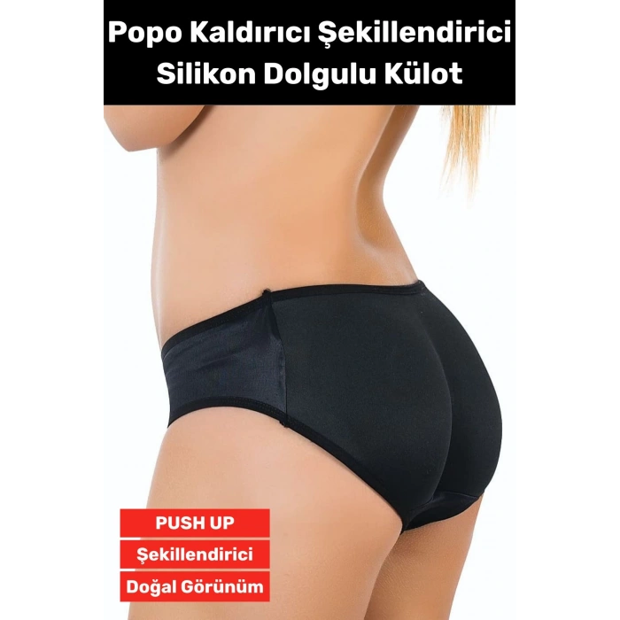 Özel Üretim Kaymaz İç Göstermez PUSH UP Popo Kaldırıcı Şekillendirici Destekleyici Dolgulu Korse