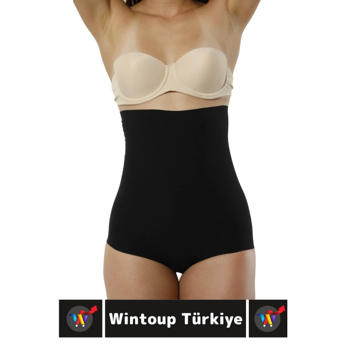 Özel Üretim İz İç Göstermez Kaymaz Sıkılaştırıcı Şekillendirici LAZER KESİM Yüksek Bel Slip Korse