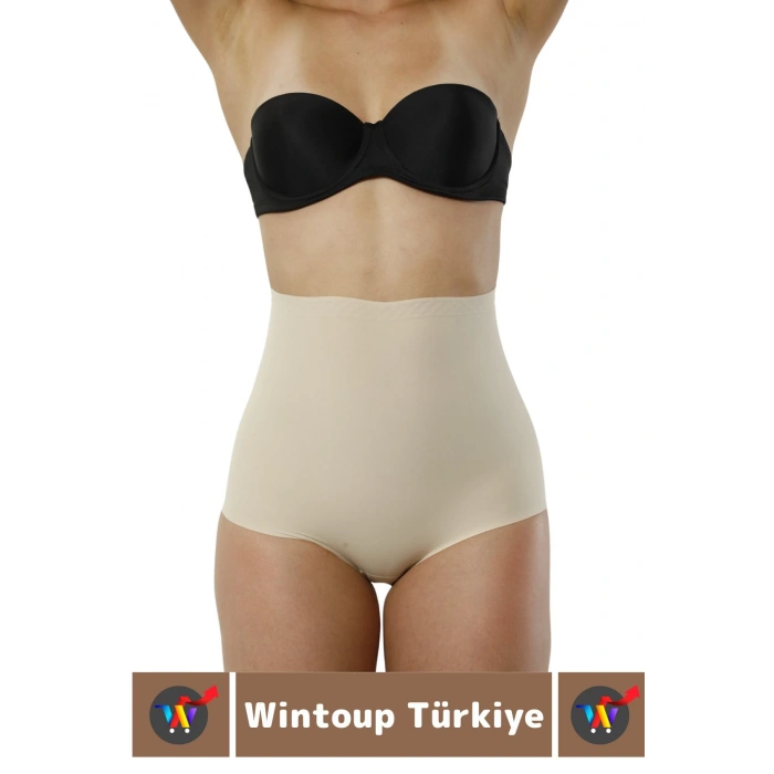 Özel Üretim İz İç Göstermez Kaymaz Sıkılaştırıcı Şekillendirici LAZER KESİM Slip Korse