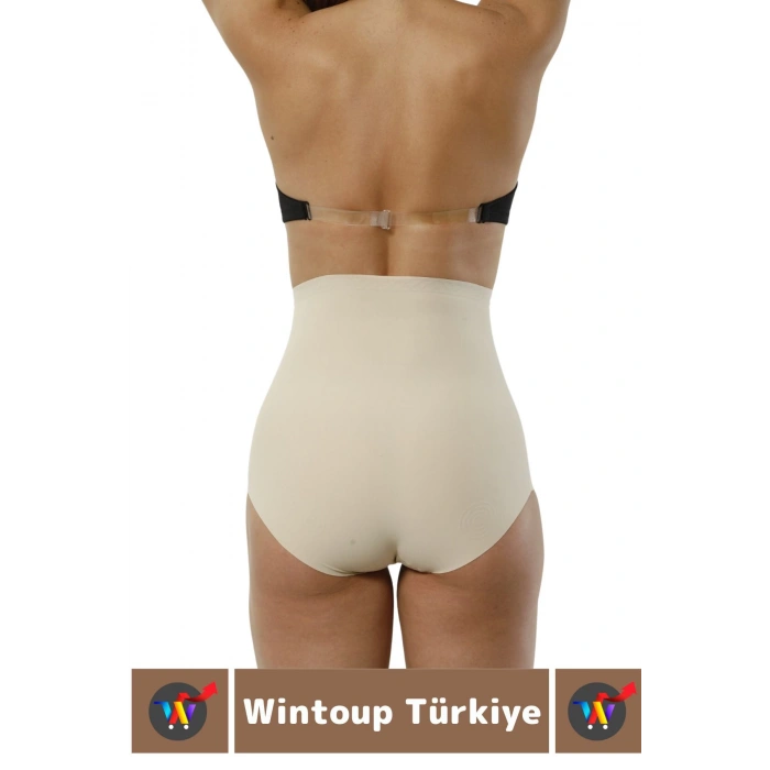 Özel Üretim İz İç Göstermez Kaymaz Sıkılaştırıcı Şekillendirici LAZER KESİM Slip Korse