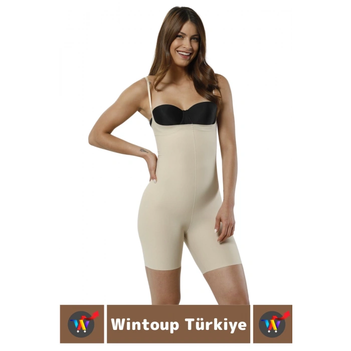 Özel Üretim İz İç Göstermez Kaymaz Sıkılaştırıcı Şekillendirici LAZER KESİM Tam Boy Korse