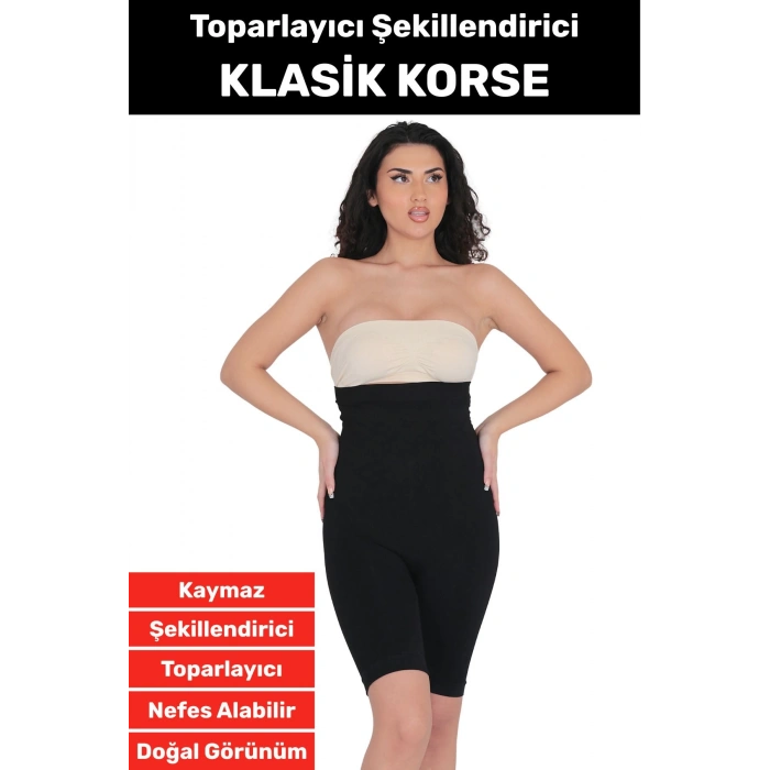 Özel Üretim İz İç Göstermez Kaymaz Sıkılaştırıcı Toparlayıcı İnceltici Klasik Korse