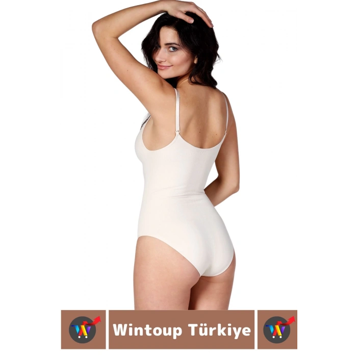 Özel Üretim İz İç Göstermez Kaymaz Sıkılaştırıcı İnceltici Çıtçıtlı Slip Body Korse