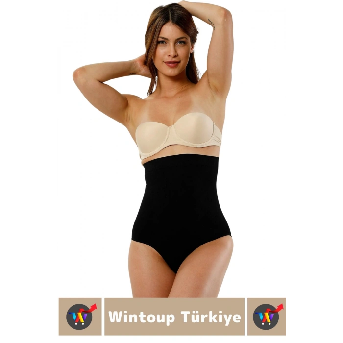 Özel Üretim İz İç Göstermez Kaymaz Sıkılaştırıcı Toparlayıcı Yüksek Bel String Korse