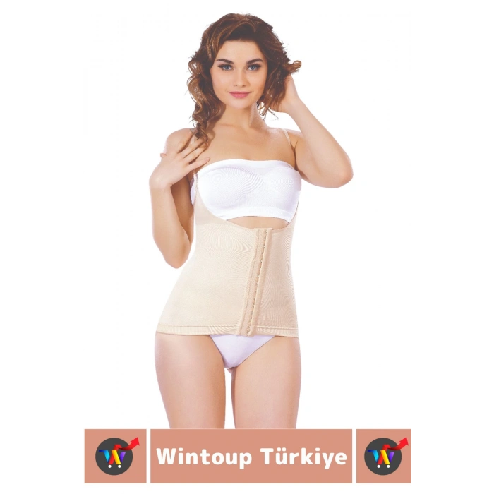 Özel Üretim Vücut Şekillendirici Beden Küçülten Toparlayıcı Gögüs Altı Ağraflı Askılı Bel Korse