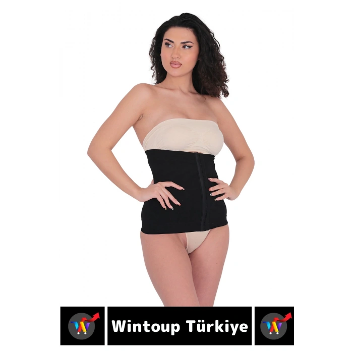 Özel Üretim Vücut Şekillendirici Beden Küçülten Toparlayıcı Ağraflı Bel Korsesi