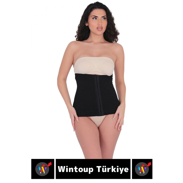 Özel Üretim Vücut Şekillendirici Beden Küçülten Toparlayıcı Ağraflı Bel Korsesi