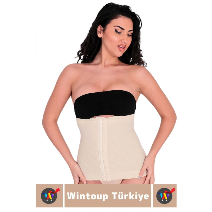 Özel Üretim Vücut Şekillendirici Beden Küçülten Toparlayıcı Ağraflı Bel Korsesi