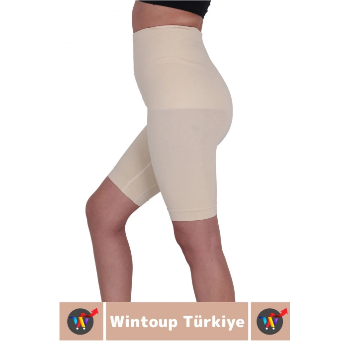 Özel Üretim Vücut Şekillendirici Beden Küçülten Sıkılaştıran Ağraflı Paçalı Toparlayıcı Korse