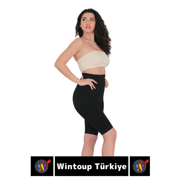 Özel Üretim Vücut Şekillendirici Beden Küçülten Sıkılaştıran Ağraflı Paçalı Toparlayıcı Korse