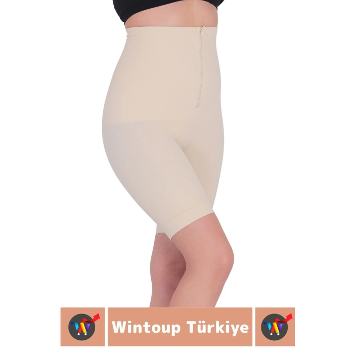 Özel Üretim Vücut Şekillendirici Beden Küçülten Sıkılaştıran Fermuarlı Klasik Toparlayıcı Korse