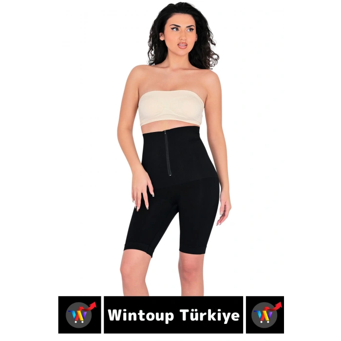 Özel Üretim Vücut Şekillendirici Beden Küçülten Sıkılaştıran Fermuarlı Klasik Toparlayıcı Korse