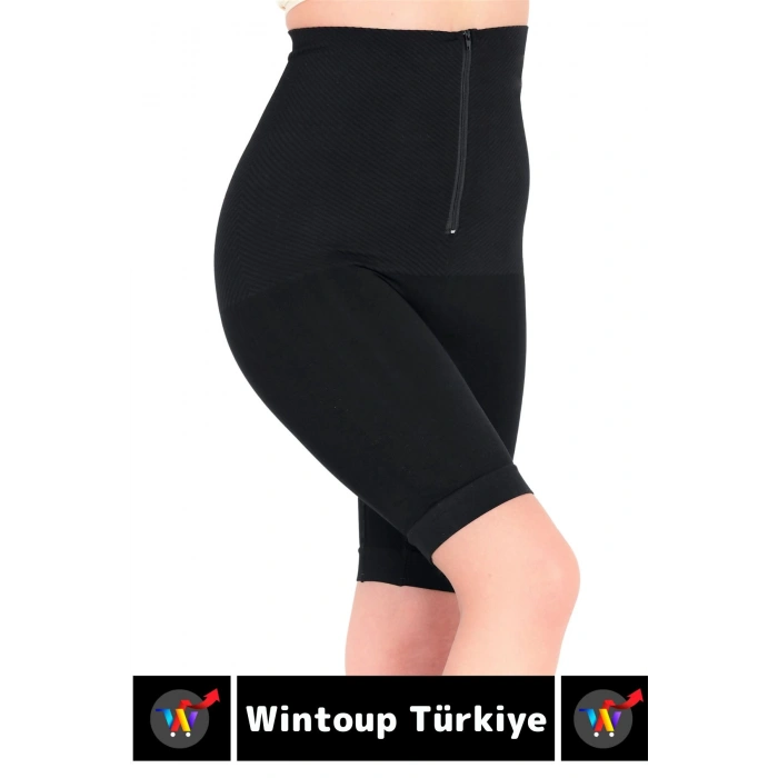 Özel Üretim Vücut Şekillendirici Beden Küçülten Sıkılaştıran Fermuarlı Klasik Toparlayıcı Korse