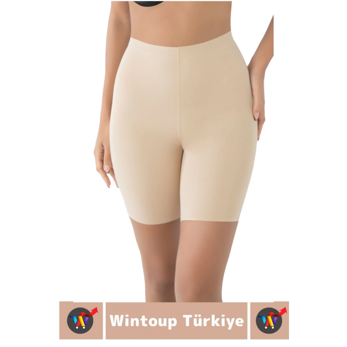 Özel Üretim İz İç Göstermez Kaymaz Sıkılaştırıcı Vücut Şekillendirici LAZER KESİM Paçalı Korse