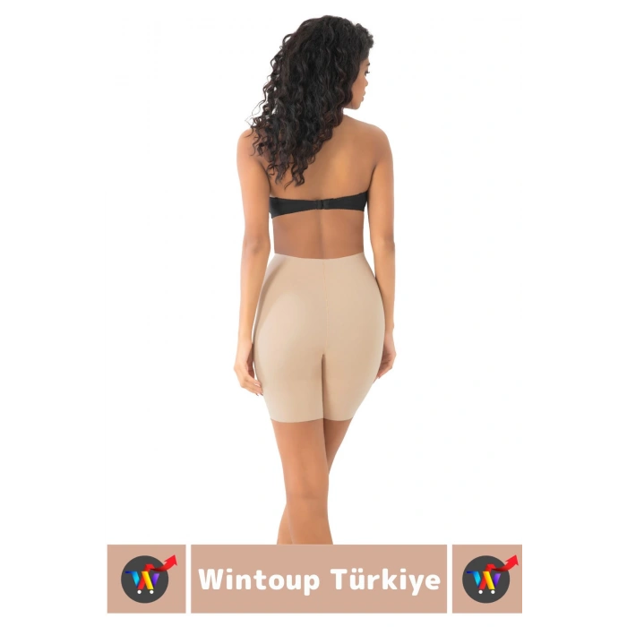 Özel Üretim İz İç Göstermez Kaymaz Sıkılaştırıcı Vücut Şekillendirici LAZER KESİM Paçalı Korse