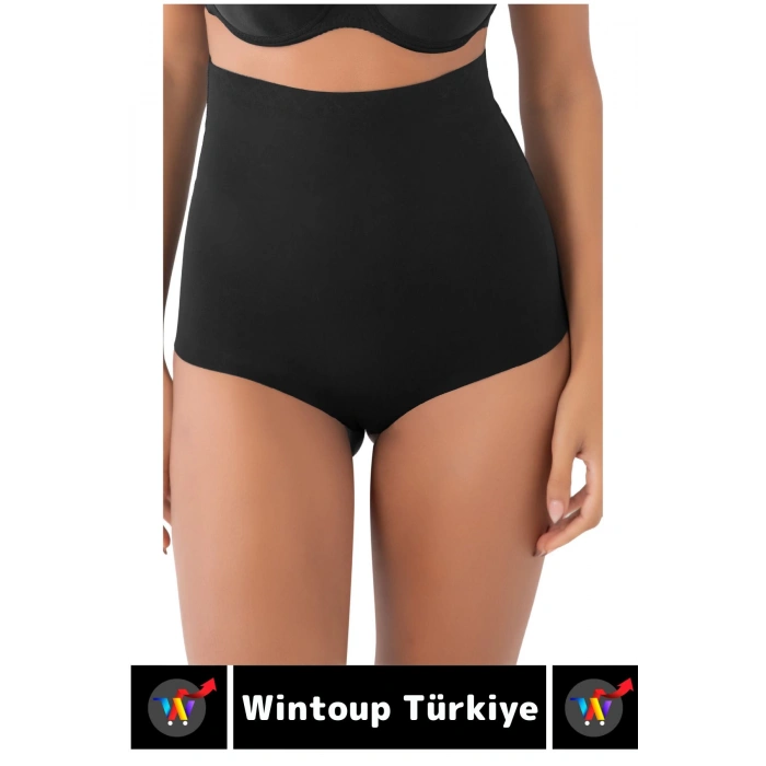 İz İç Göstermez Kaymaz Sıkılaştırıcı Vücut Şekillendirici LAZER KESİM Yüksek Bel Slip Korse