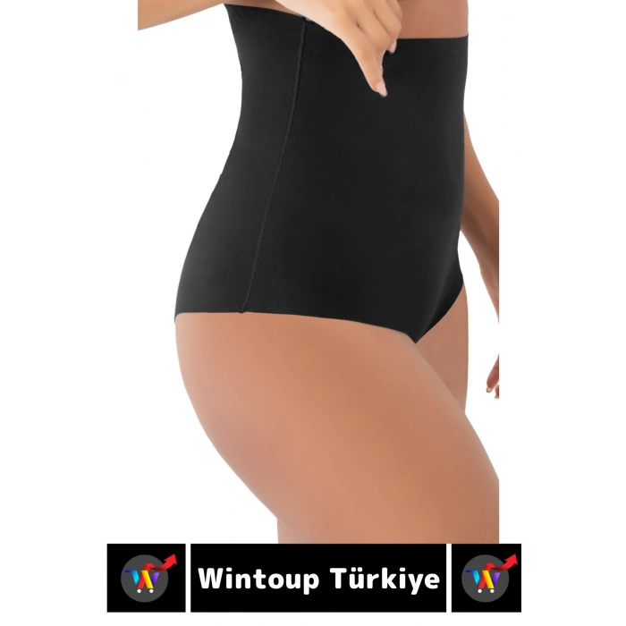 İz İç Göstermez Kaymaz Sıkılaştırıcı Vücut Şekillendirici LAZER KESİM Yüksek Bel Slip Korse