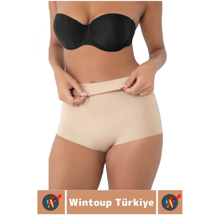 İz İç Göstermez Kaymaz Sıkılaştırıcı Toparlayıcı Vücut Şekillendirici LAZER KESİM Slip Korse