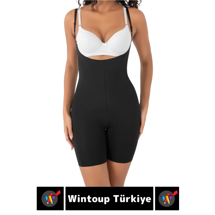İz Göstermez Kaymaz Sıkılaştırıcı Toparlayıcı Vücut Şekillendirici LAZER KESİM Tam Boy Askılı Korse