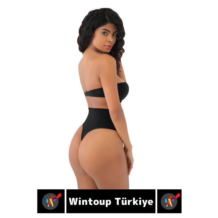 İz İç Göstermez Kaymaz Sıkılaştırıcı Toparlayıcı Vücut Şekillendirici LAZER KESİM String Korse