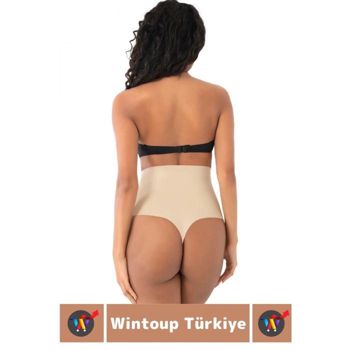 İz İç Göstermez Kaymaz Sıkılaştırıcı Toparlayıcı Vücut Şekillendirici LAZER KESİM String Korse