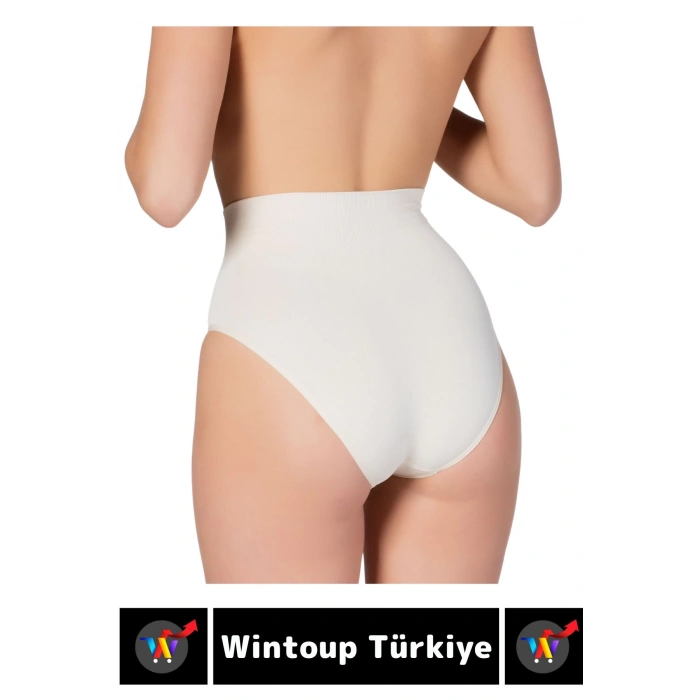 Özel Üretim İz Göstermez Yüksek Bel Sıkılaştırıcı İnceltici Karın Toparlayıcı Dikişsiz Slip Korse