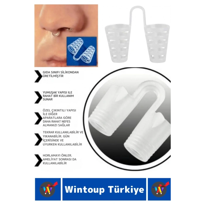 Özel Üretim Horlama Azaltıcı Rahat Nefes Alıp Verme Uyku Horlama Önleyici Burun Delik Aparatı 16 lı