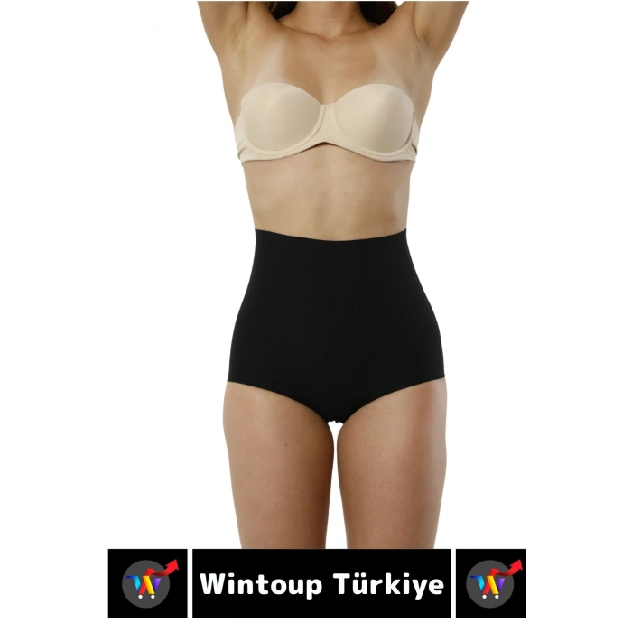 Özel Üretim İz İç Göstermez Kaymaz Sıkılaştırıcı Şekillendirici LAZER KESİM Slip Korse