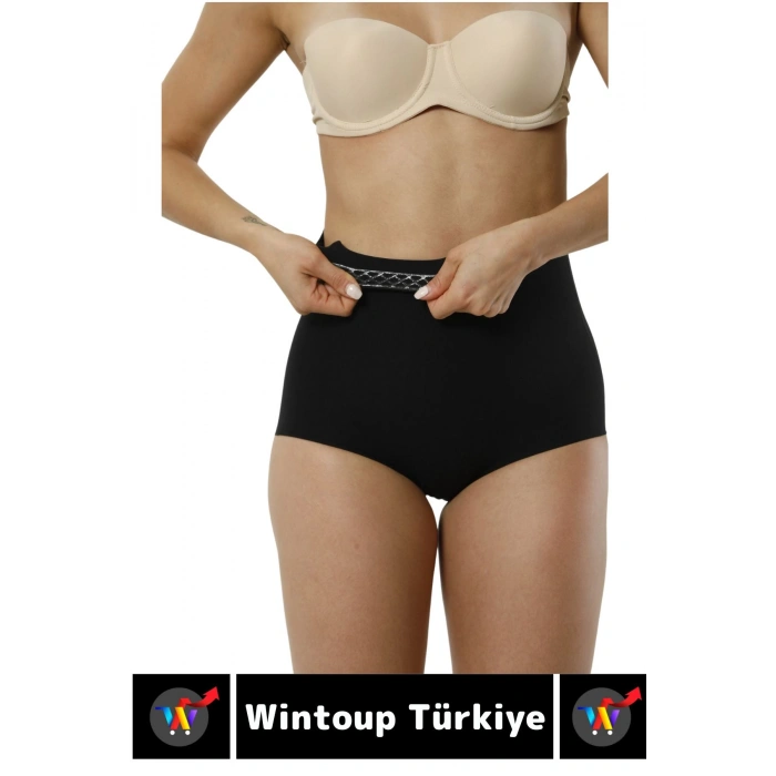 Özel Üretim İz İç Göstermez Kaymaz Sıkılaştırıcı Şekillendirici LAZER KESİM Slip Korse