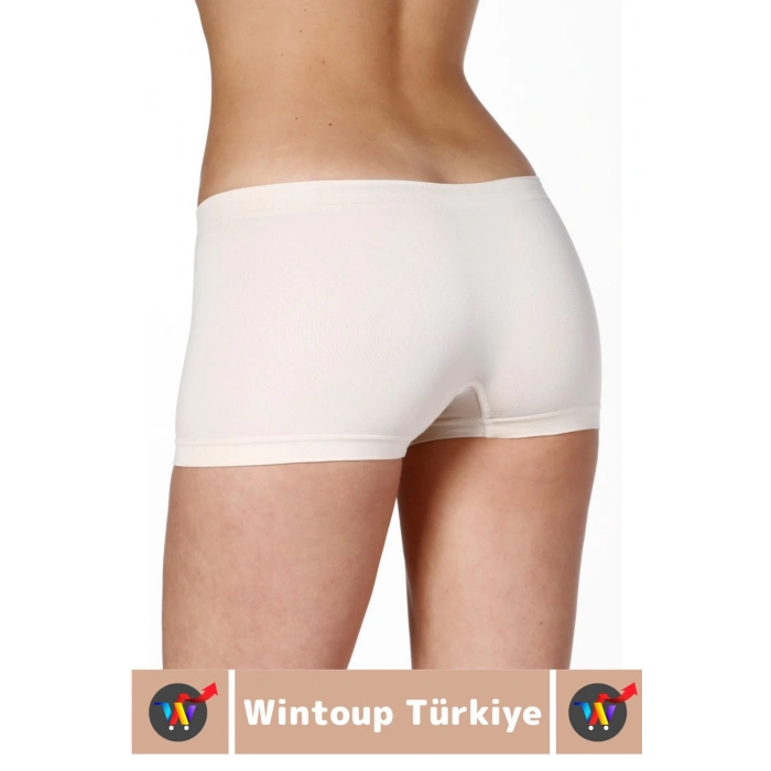 Özel Üretim İz Göstermez Düşük Bel Sıkılaştırıcı İnceltici Vücut Toparlayıcı Dikişsiz Boxer Korse