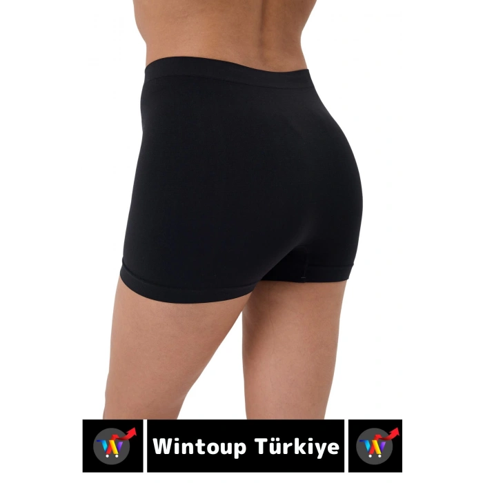 Özel Üretim İz Göstermez Yüksek Bel Sıkılaştırıcı İnceltici Toparlayıcı Dikişsiz Boxer Şort Korse