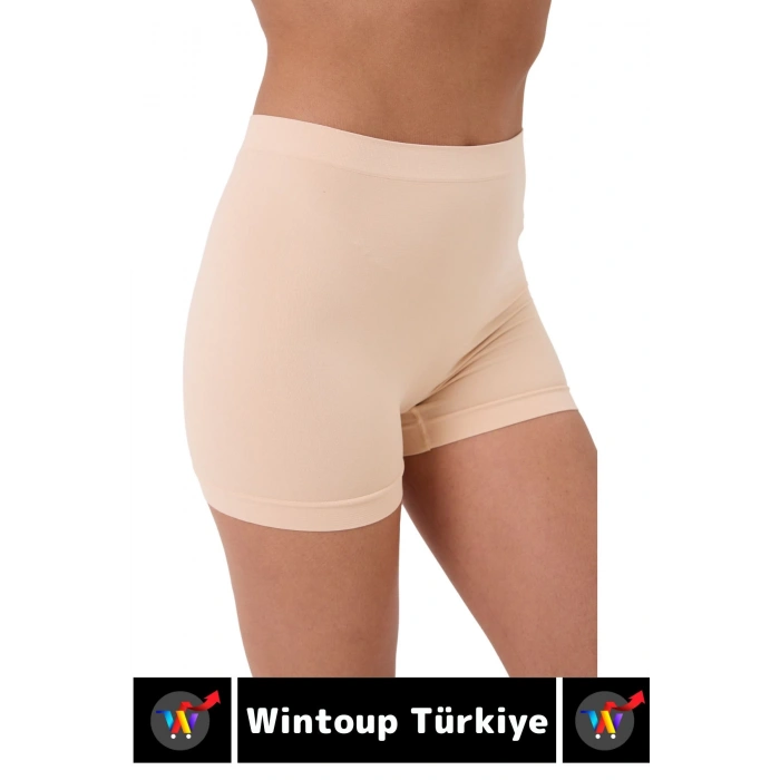 Özel Üretim İz Göstermez Yüksek Bel Sıkılaştırıcı İnceltici Toparlayıcı Dikişsiz Boxer Şort Korse