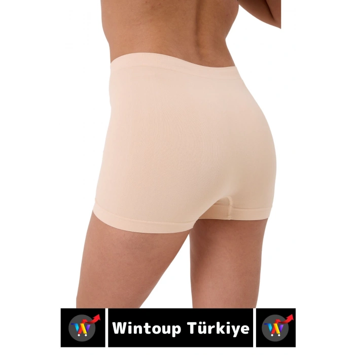 Özel Üretim İz Göstermez Yüksek Bel Sıkılaştırıcı İnceltici Toparlayıcı Dikişsiz Boxer Şort Korse