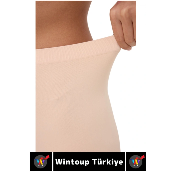 Özel Üretim İz Göstermez Yüksek Bel Sıkılaştırıcı İnceltici Toparlayıcı Dikişsiz Boxer Şort Korse