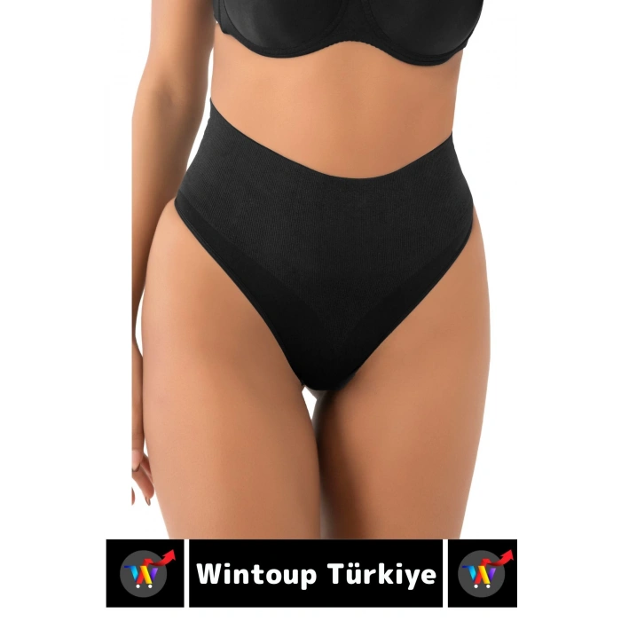 Özel Üretim İz Göstermez Kaymaz 2 Beden İncelten Sıkılaştırıcı Toparlayıcı Dikişsiz String Korse