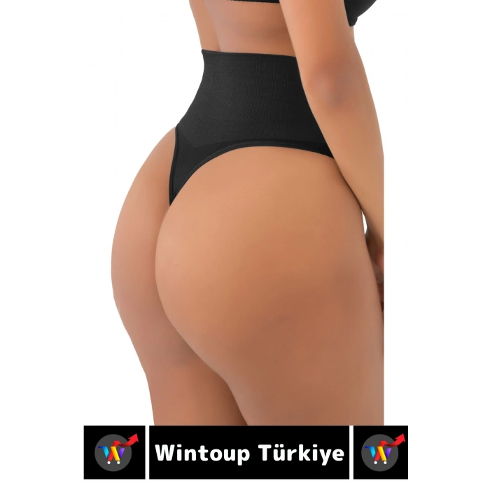 Özel Üretim İz Göstermez Kaymaz 2 Beden İncelten Sıkılaştırıcı Toparlayıcı Dikişsiz String Korse