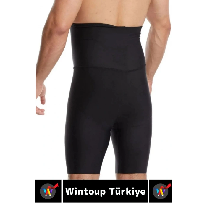 Özel Üretim Göbek Kalça Toparlayıcı Sıkılaştırıcı Bel Düzleştirici İnceltici Erkek Duble Boxer Korse