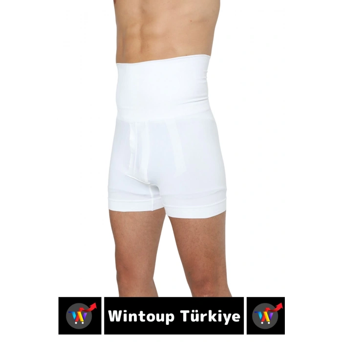 Özel Üretim Göbek Kalça Toparlayıcı Sıkılaştırıcı Bel Düzleştirici İnceltici Erkek Duble Boxer Korse