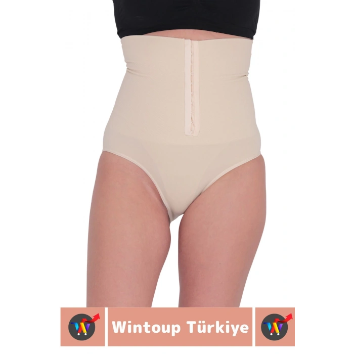 Özel Üretim Vücut Şekillendirici Beden Küçülten Toparlayıcı Ağraflı Yüksek Bel Slip Korse