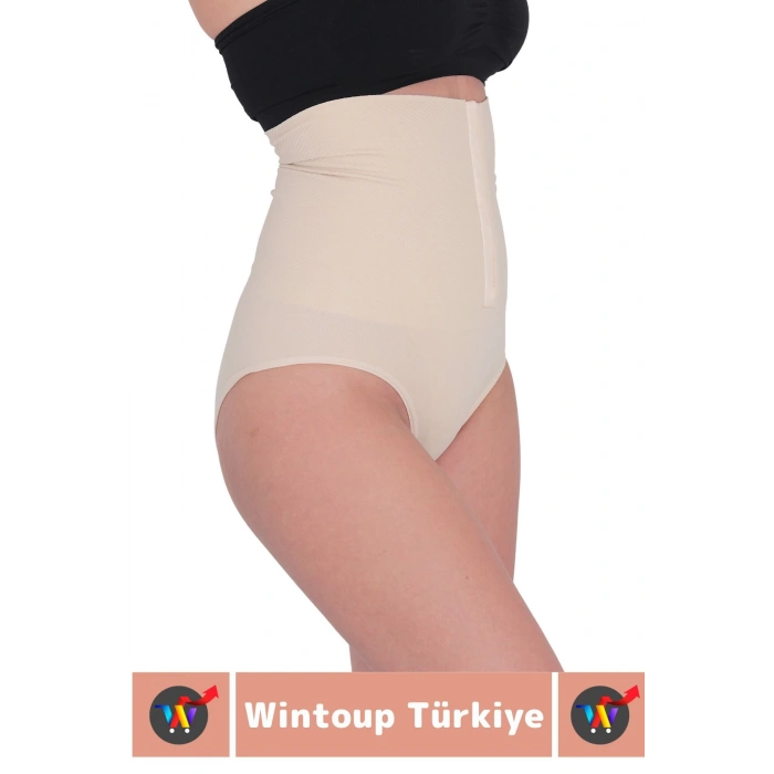 Özel Üretim Vücut Şekillendirici Beden Küçülten Toparlayıcı Ağraflı Yüksek Bel Slip Korse